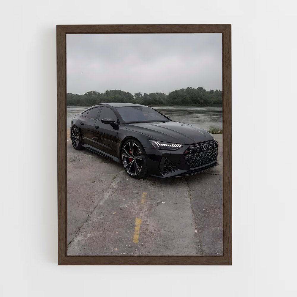 Poster Audi RS5 Noir (vue 5)